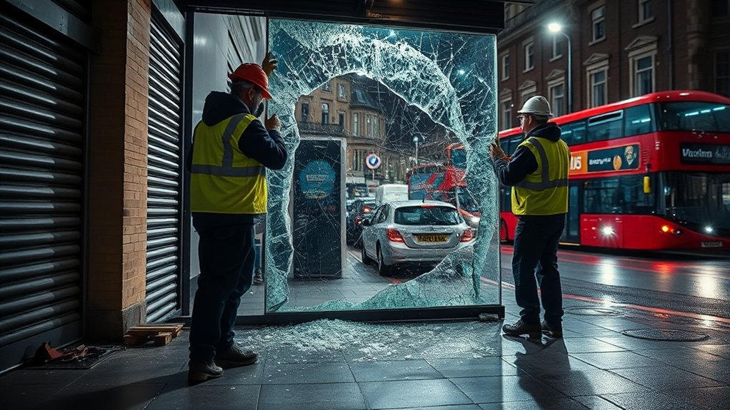 Emergency Shop Front Repair Watford
