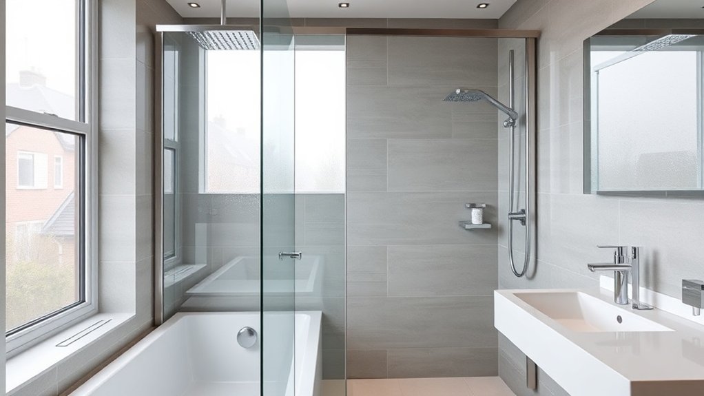 Semi-Frameless Shower Screens Watford